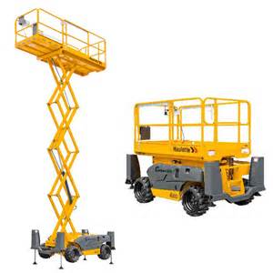 4x4 Rough Terrain Scissor Lift Hire Melbourne