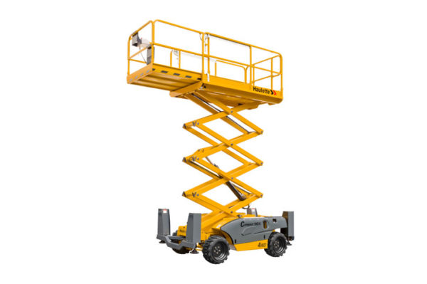 4x4 Scissor Lift Hire Melbourne. BAYCITY RENTALS