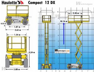 BAYCITY RENTALS. Haulotte Compact12Dx